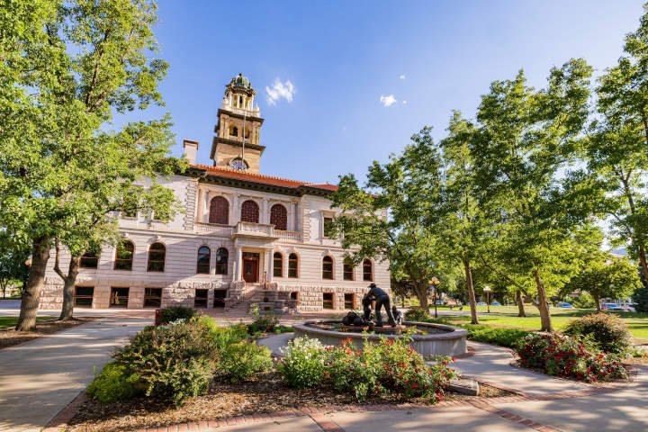 Colorado Springs Pioneers Museum - Photo 251618331 © Chon Kit Leong | Dreamstime.com