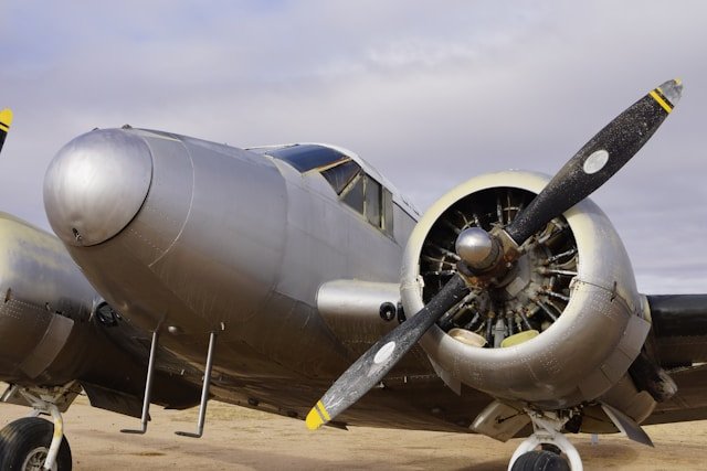 Old Aircraft - Photo by Larry Costales